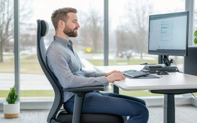 Jak powinno wyglądać ergonomiczne stanowisko pracy przy komputerze?
